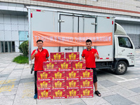高溫下的溫情 T3出行山東、天津多地司機(jī)收到“清涼禮包”